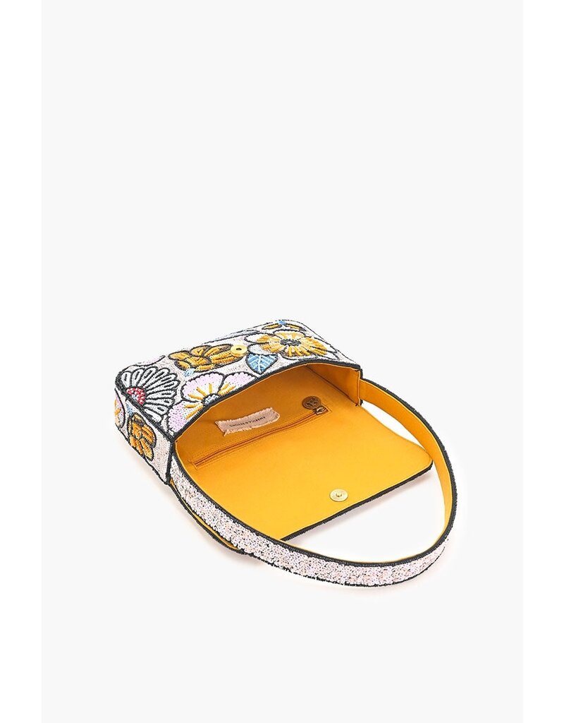 America & Beyond Daisy Daydream Embellished Shoulder Bag