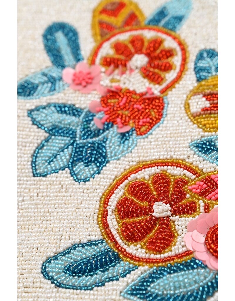 America & Beyond Fruity Floral Shoulder Bag