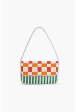 America & Beyond Sunset Check Shoulder Bag