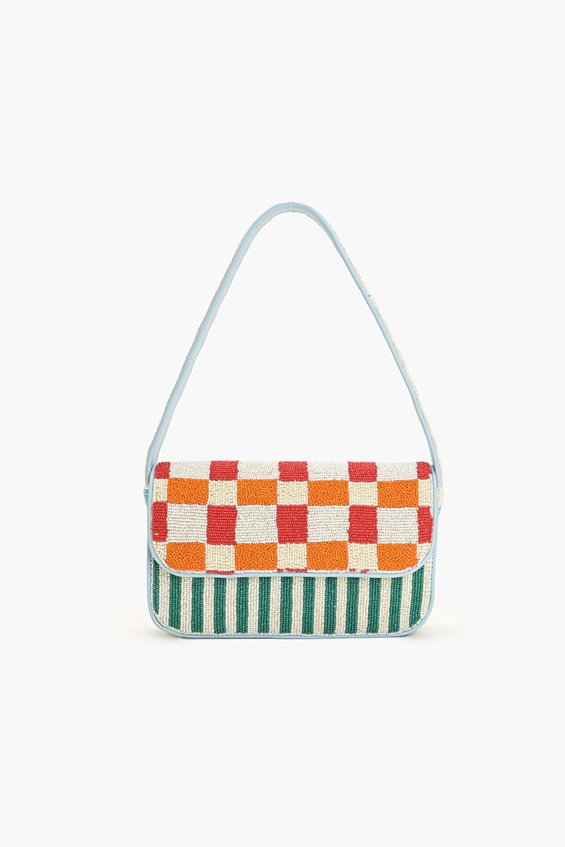 ショルダーバッグ・ポシェット Squareline Chung Shoulder Bag (5 COLOR) Sunset Check Shoulder Bag - Christina's Boutique