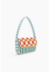 America & Beyond Sunset Check Shoulder Bag