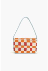 America & Beyond Sunset Check Shoulder Bag