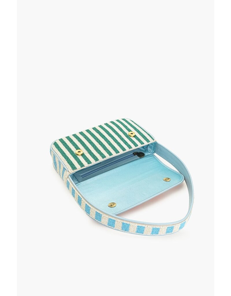 America & Beyond Sunset Check Shoulder Bag