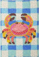 America & Beyond Crab It Beaded Top Handle Bag