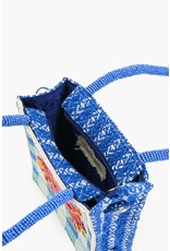 America & Beyond Crab It Beaded Top Handle Bag