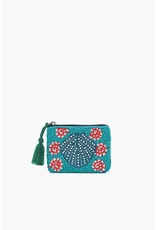 America & Beyond Beaded Mini Pouch