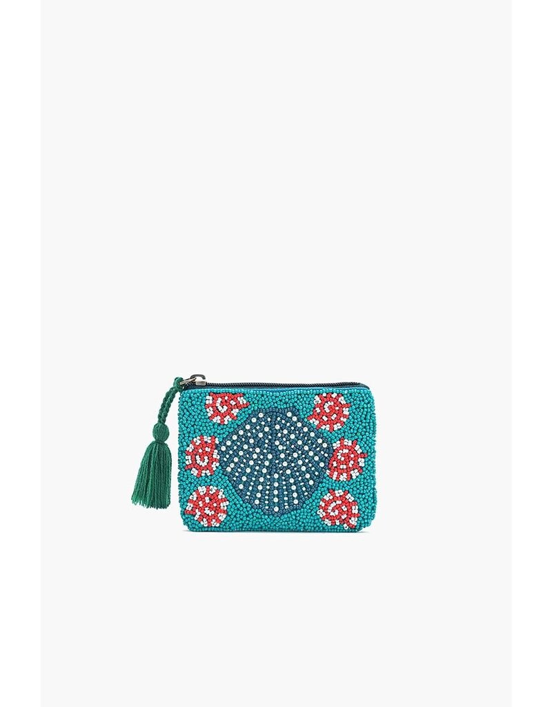 America & Beyond Beaded Mini Pouch