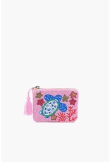 America & Beyond Beaded Mini Pouch