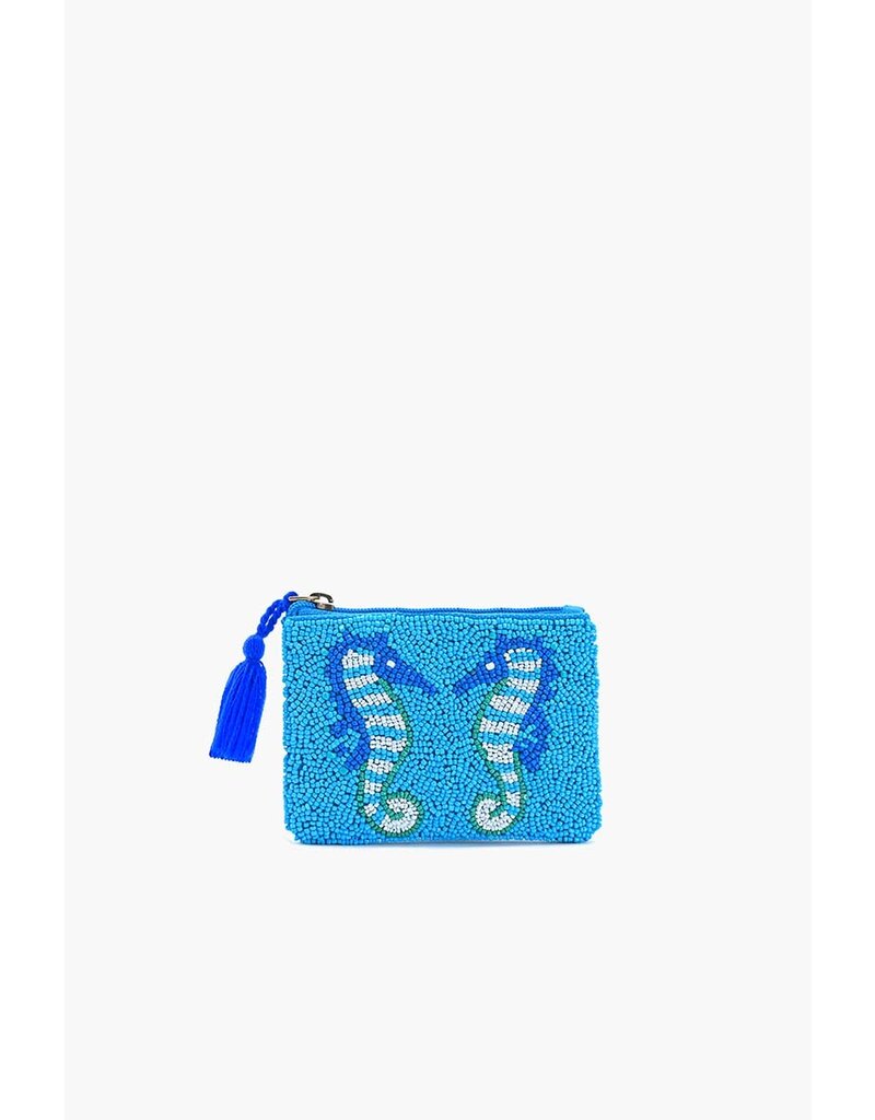 America & Beyond Beaded Mini Pouch