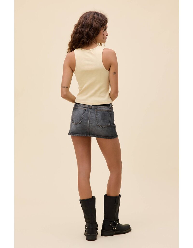 Daydreamer LA Dreamy Jones Bow Pointelle Tank