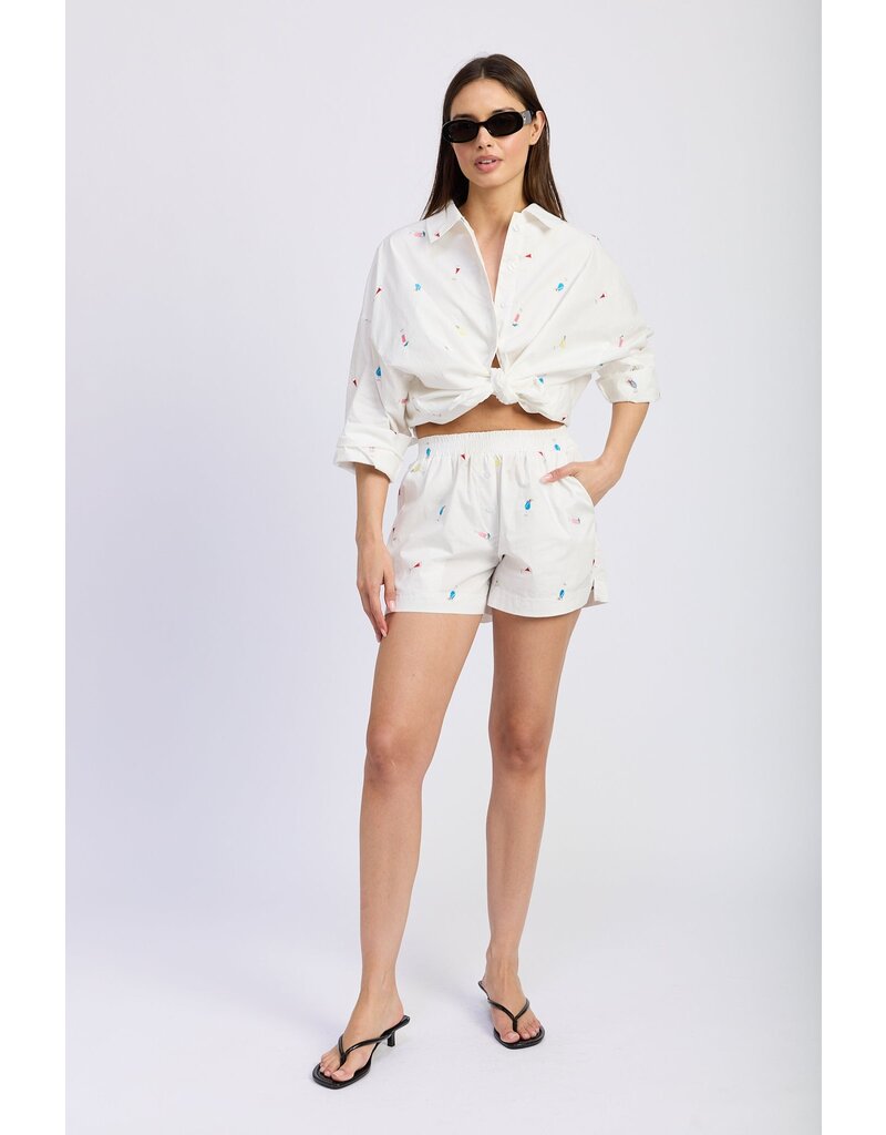En Saison Nellie Button Down Shirt