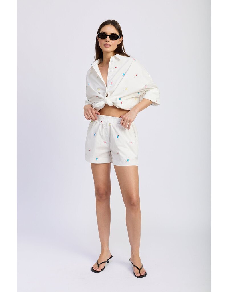 En Saison Nellie Button Down Shirt