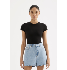 Nude Lucy Organic Rib SS Tee