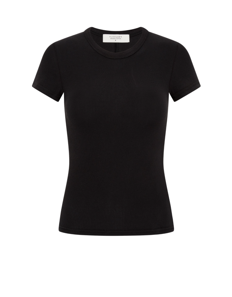 Nude Lucy Organic Rib SS Tee