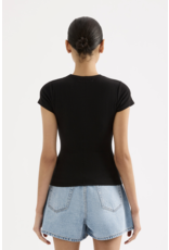 Nude Lucy Organic Rib SS Tee