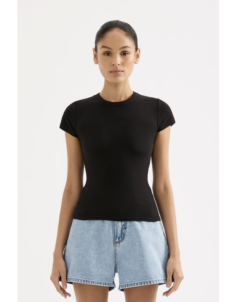 Nude Lucy Organic Rib SS Tee