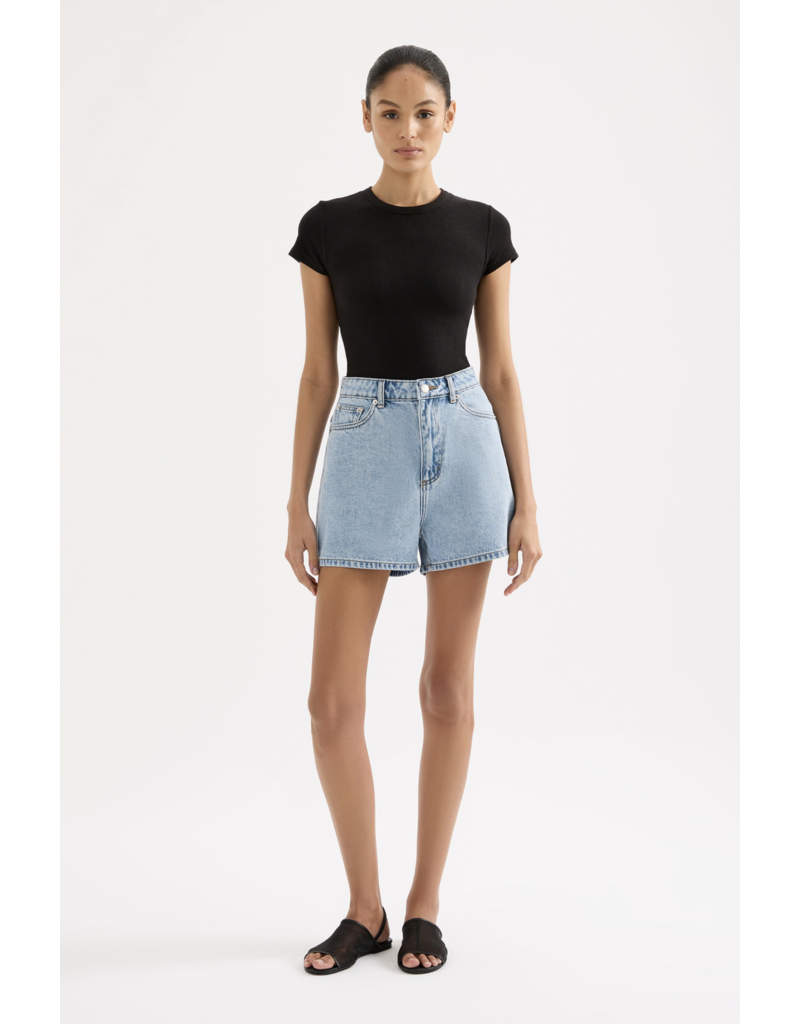 Nude Lucy Organic Rib SS Tee