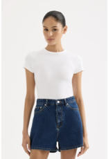Nude Lucy Organic Rib SS Tee