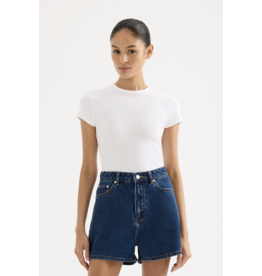 Nude Lucy Organic Rib SS Tee
