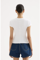 Nude Lucy Organic Rib SS Tee