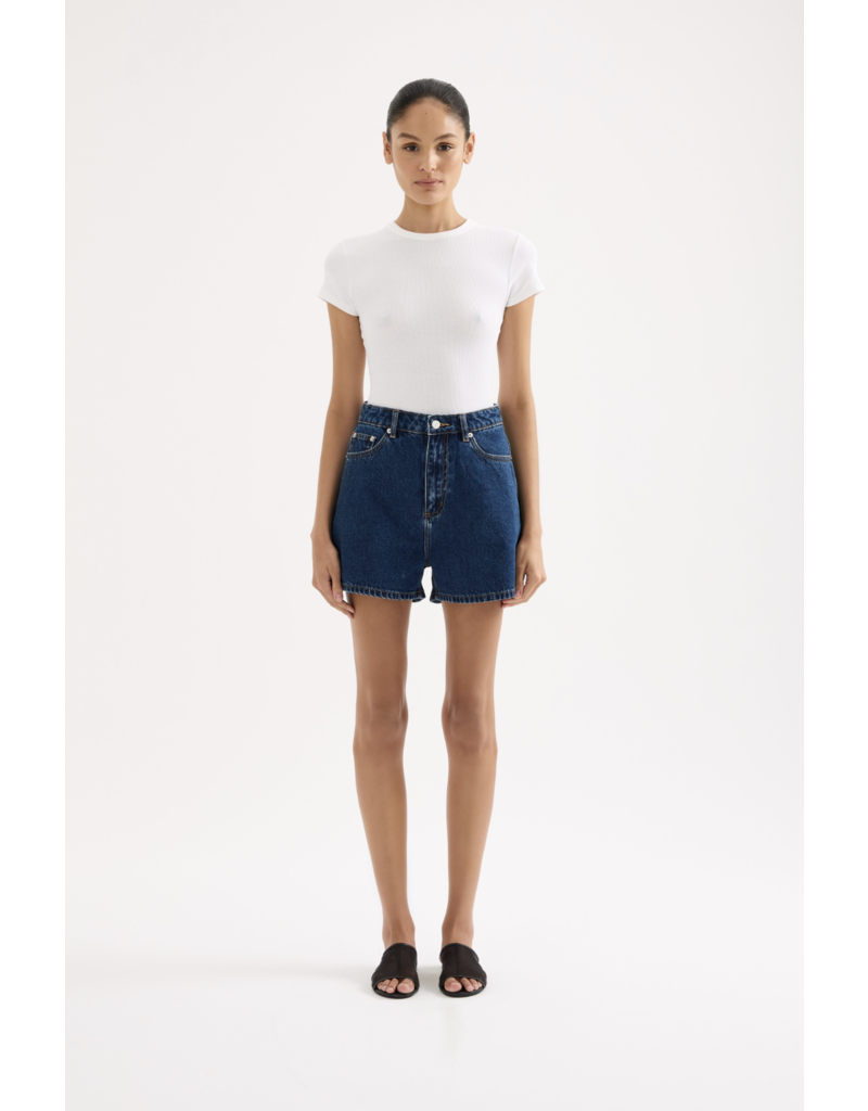 Nude Lucy Organic Rib SS Tee