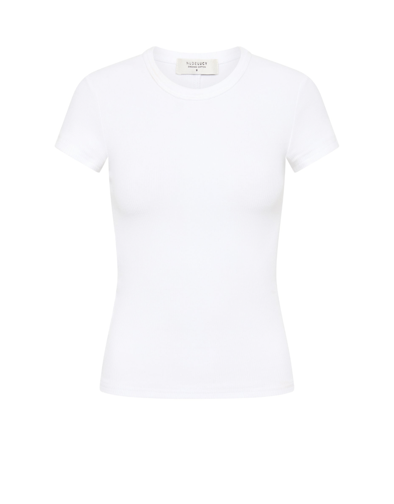 Nude Lucy Organic Rib SS Tee