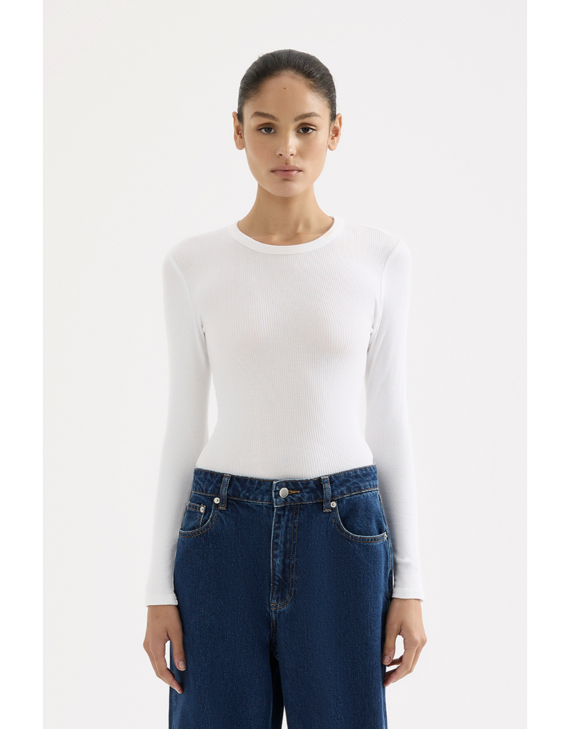 Nude Lucy Organic Rib LS Tee