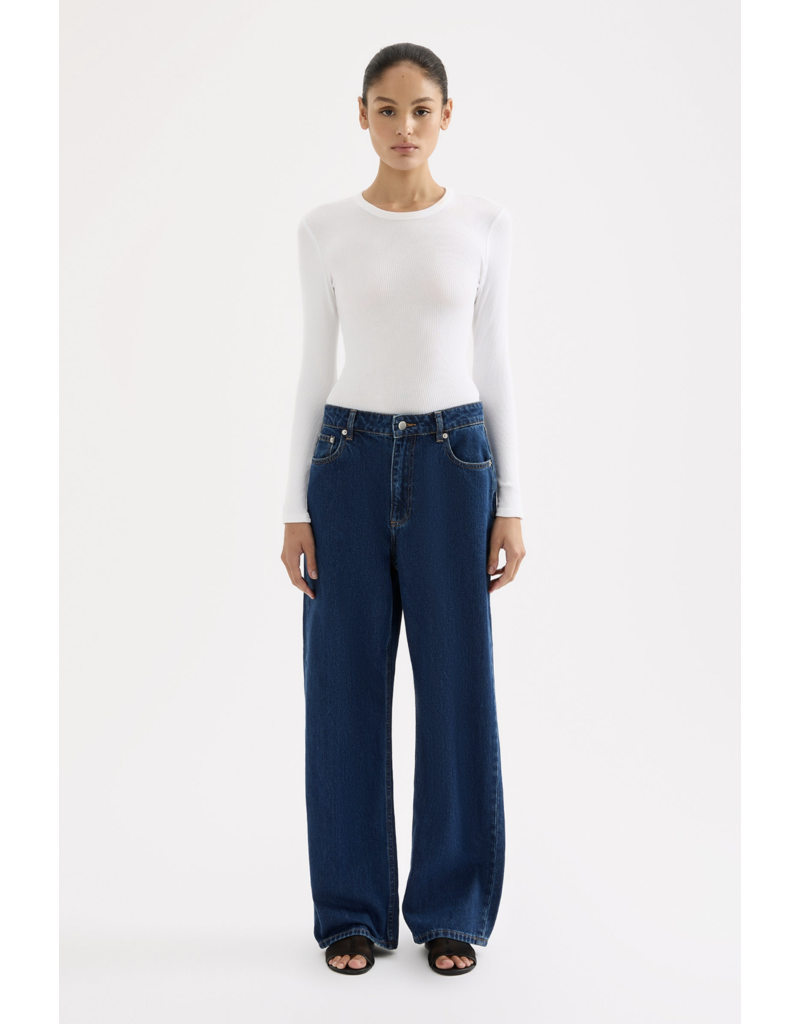 Nude Lucy Organic Rib LS Tee