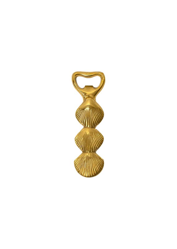 The Artisan and Company Brass Seashell Bottle Opener