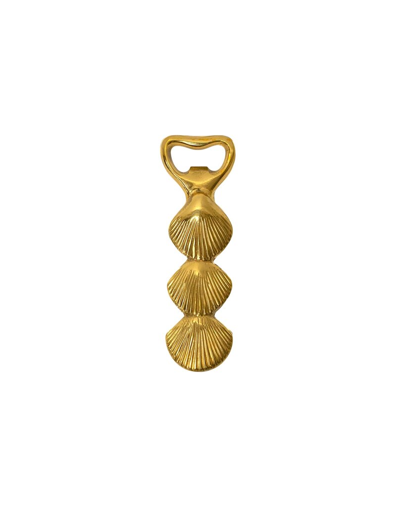 The Artisan and Company Brass Seashell Bottle Opener