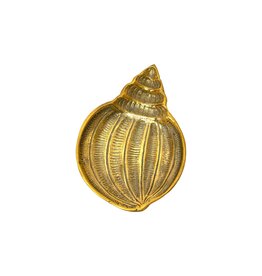 The Artisan and Company Brass Seashell Shaped Trinket Dish