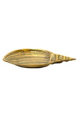 The Artisan and Company Brass Seashell Shaped Trinket Dish