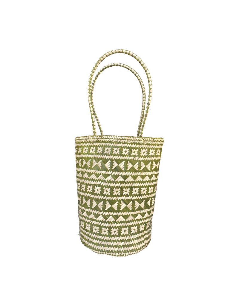 The Artisan and Company Palm Leaf Market Tote