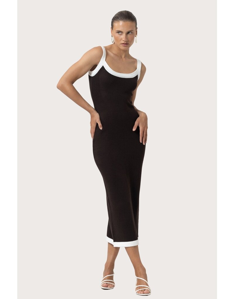 Lusana Christine Knitted Maxi Dress