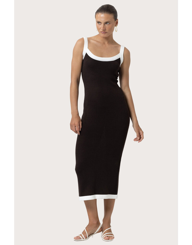 Lusana Christine Knitted Maxi Dress