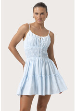 Lusana Rosa Poplin Dress