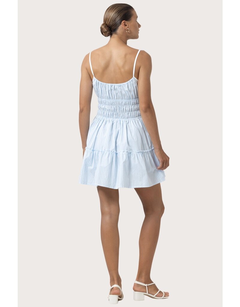 Lusana Rosa Poplin Dress
