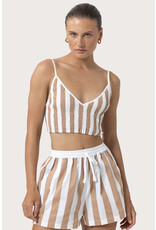 Lusana Lila Poplin Bralette
