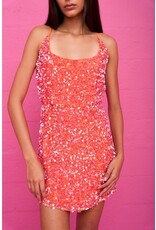 Pitusa Sea Glass Sequin Mini Dress