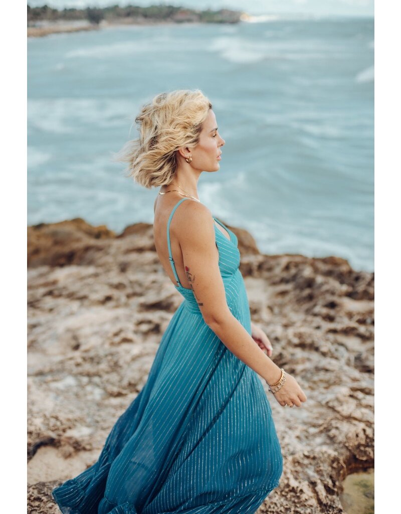 Z&L Europe Reef Ocean Maxi Dress