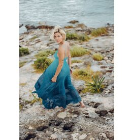 Z&L Europe Reef Ocean Maxi Dress