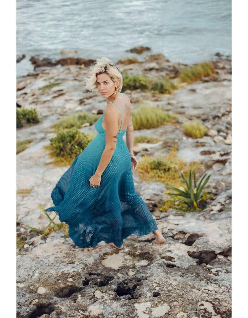 Z&L Europe Reef Ocean Maxi Dress
