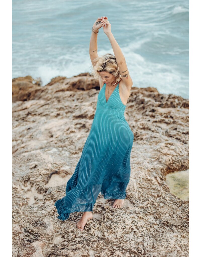 Z&L Europe Reef Ocean Maxi Dress