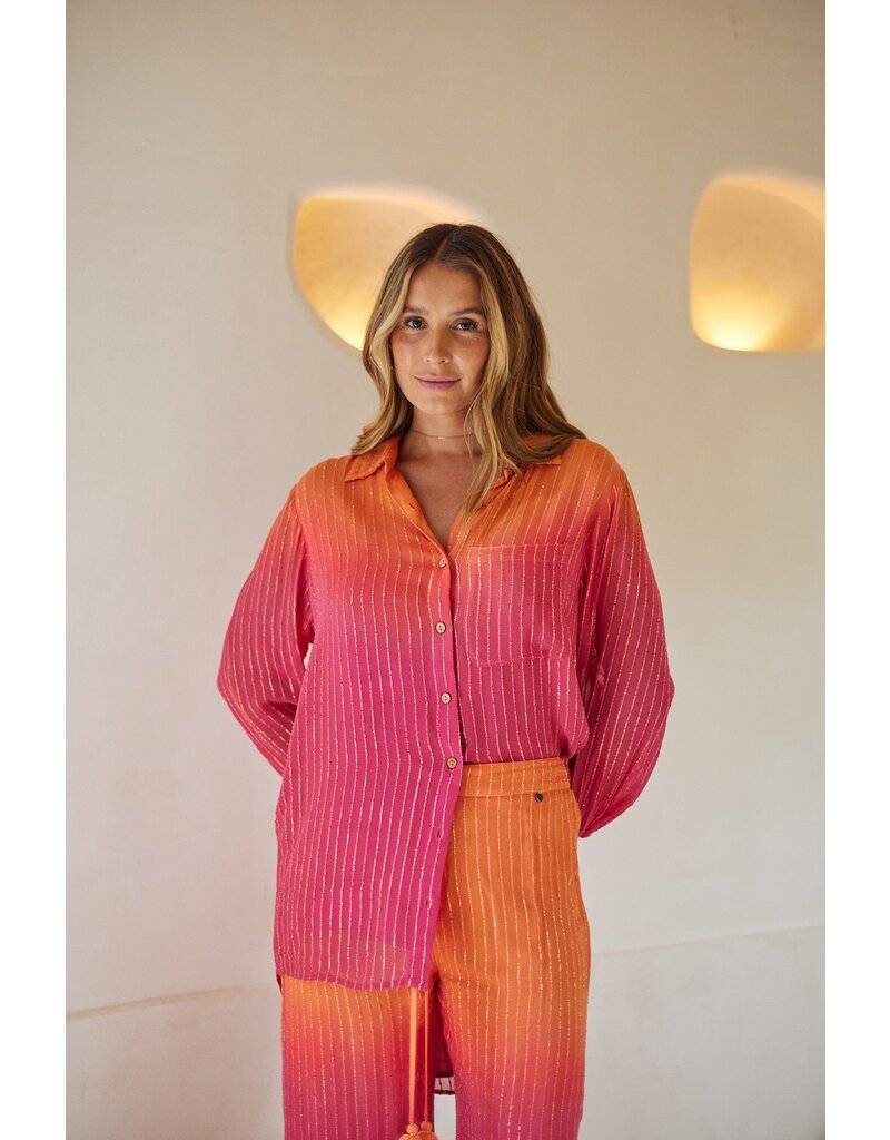 Z&L Europe Sunset Blush Shirt