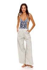 Agua Bendita Demi Overall Jumpsuit