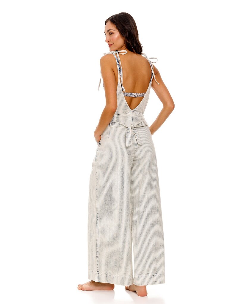 Agua Bendita Demi Overall Jumpsuit