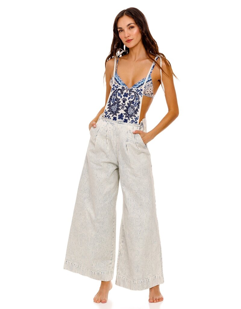 Agua Bendita Demi Overall Jumpsuit