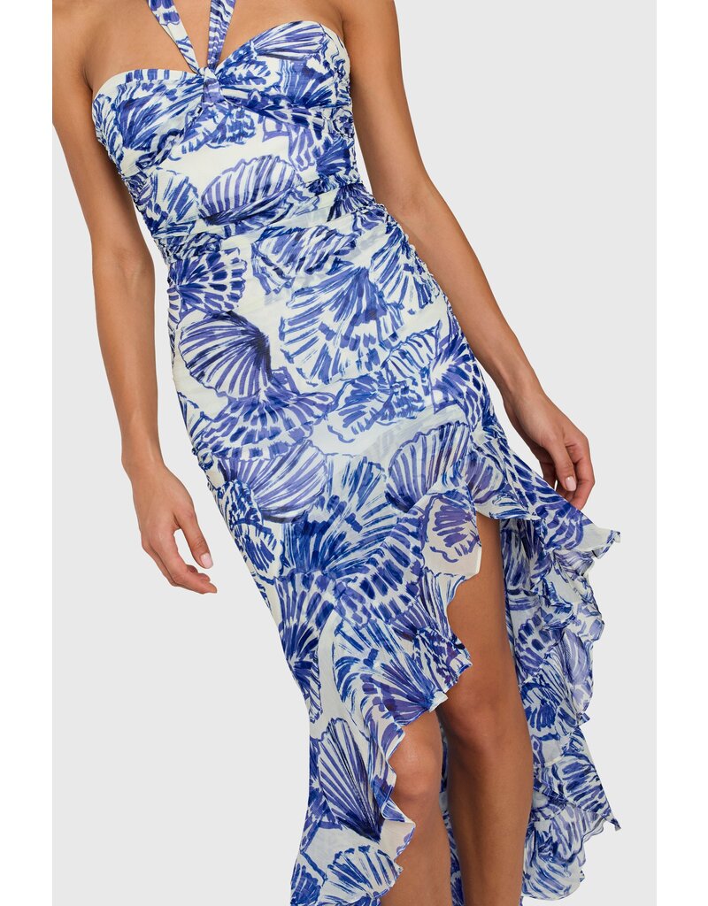 Amanda Uprichard Marabou Dress