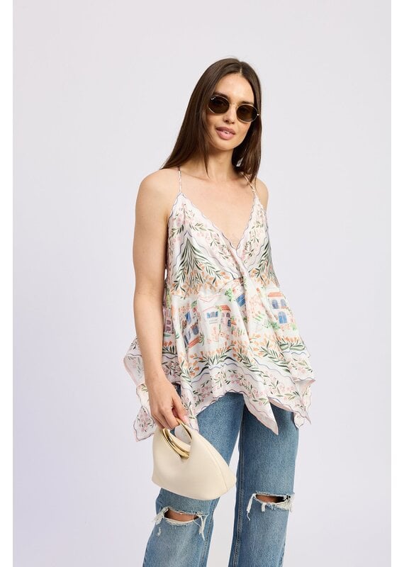 En Saison Alaia Satin Top