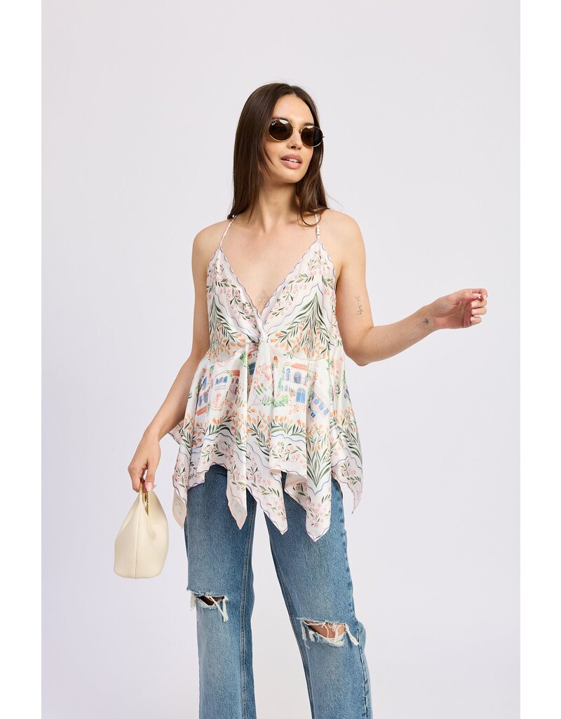 En Saison Alaia Satin Top